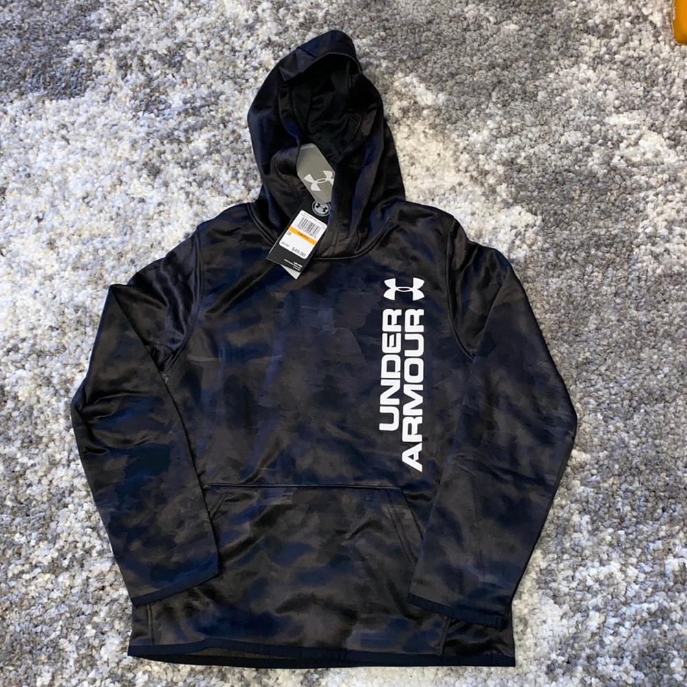 Boys Under Armour Hooded Sweatshirt - Size XS